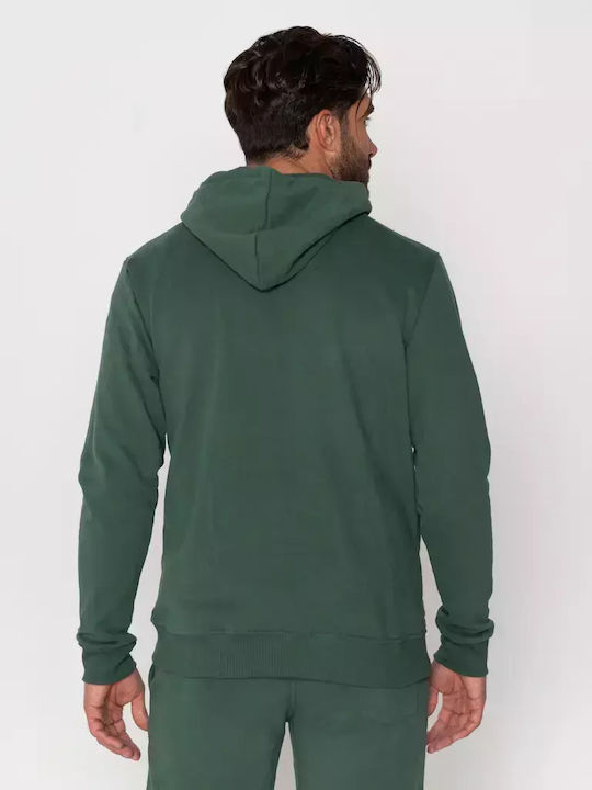 Tom Hoodie Φούτερ με Κουκούλα Green