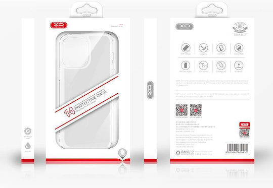 XO K04 Задна корица Силикон Прозрачен (iPhone14 (Apple))