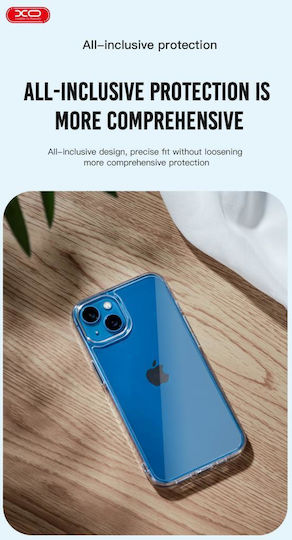 XO K04 Задна корица Силикон Прозрачен (iPhone14 (Apple))