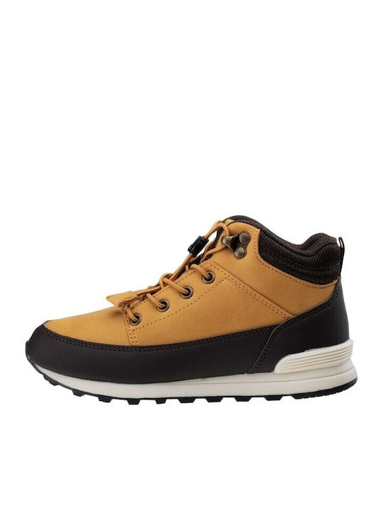 Kids Boots with Laces Brown