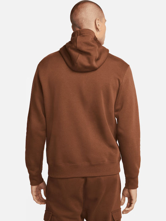 Nike Club Brown with Hood