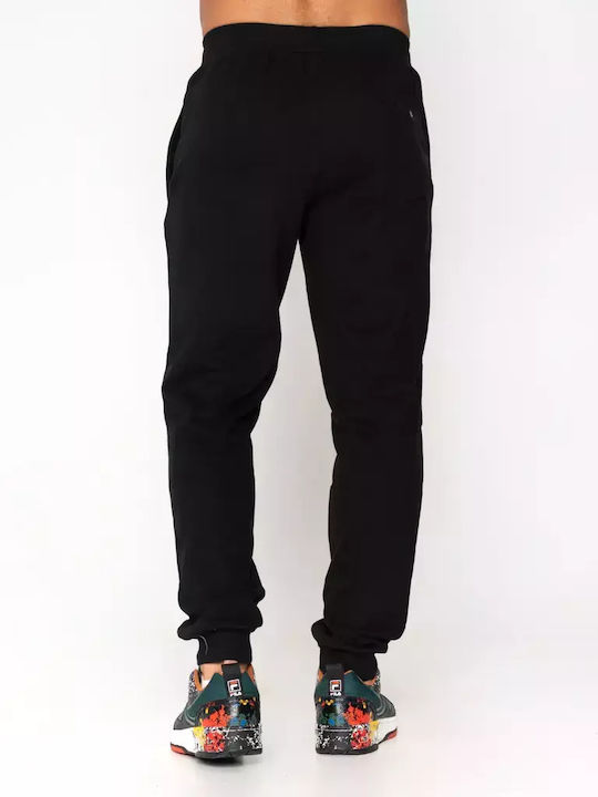 Fila Scott Men's Sweatpants with Rubber Black