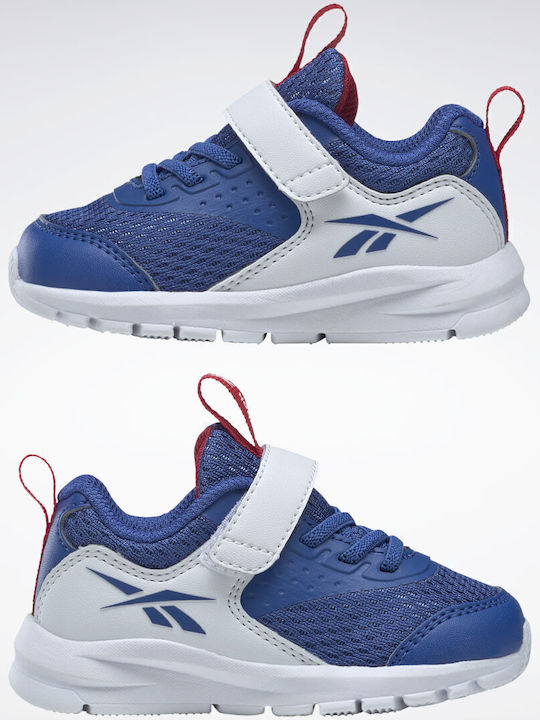 Rush Runner Rush Runner 4 TD Kids Sports Shoes Running with Hoop & Loop Closure Vector Blue / Vector Red / Cloud White