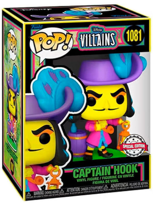 Funko Pop! Disney: Hook Black Light Special Edition Funko Pop! Disney: Hook Black Light Special Edition