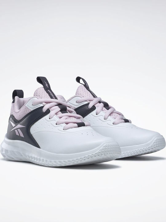 Reebok Pantofi Sport pentru Copii Alergare Rush Runner 4 Cloud White / Pixel Pink / Vector Navy