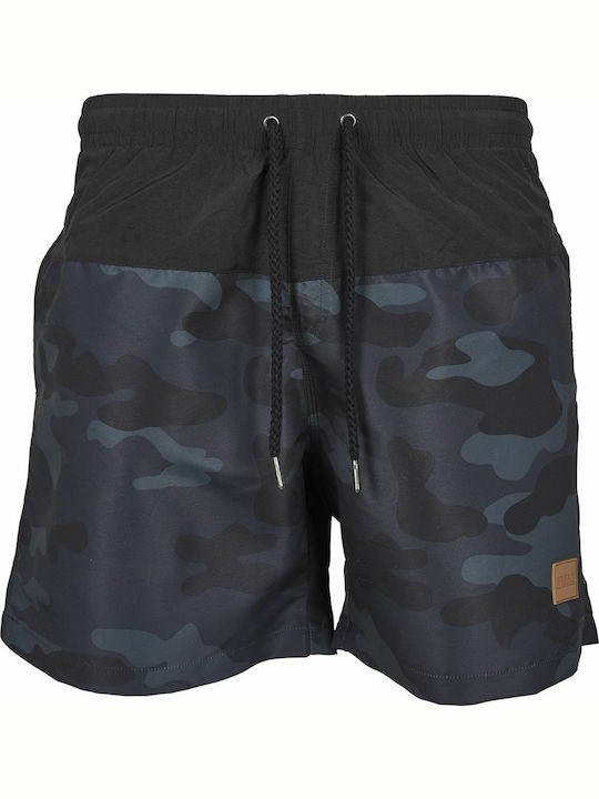 Men's Swimwear Shorts Black / Dark Camo
