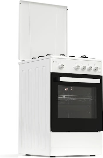 Thermogatz TGS 151 WH Gas & Electric Cooker 43lt W49.8cm. White