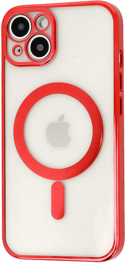 Tel Protect Magsafe Luxury Back Cover Silicon Roșu (iPhone 12 Pro Max)