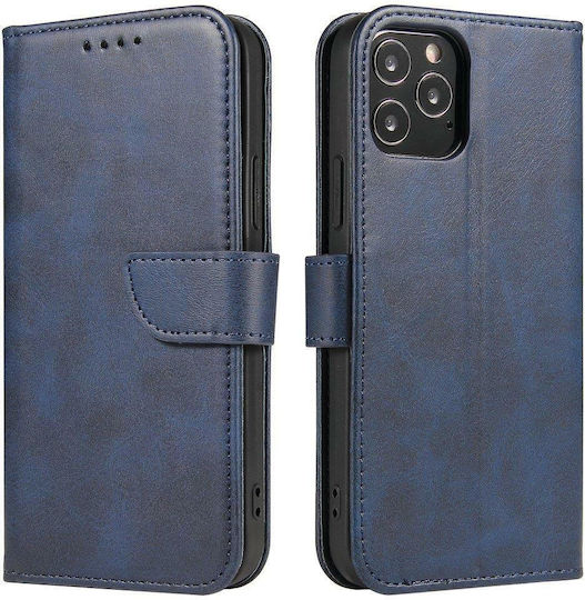Hurtel Book Piele artificială Albastru (Huawei P40 Lite 5G)