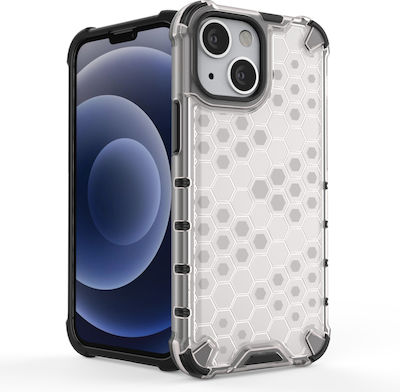 Hurtel Honeycomb Back Cover Σιλικόνης Κόκκινο (iPhone 13 mini)