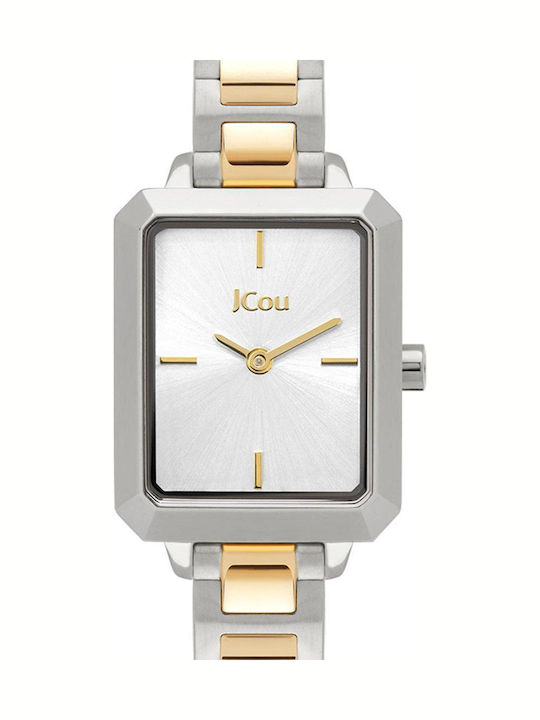 Jcou Caprice Women's Watch with Gold Metal Bracelet