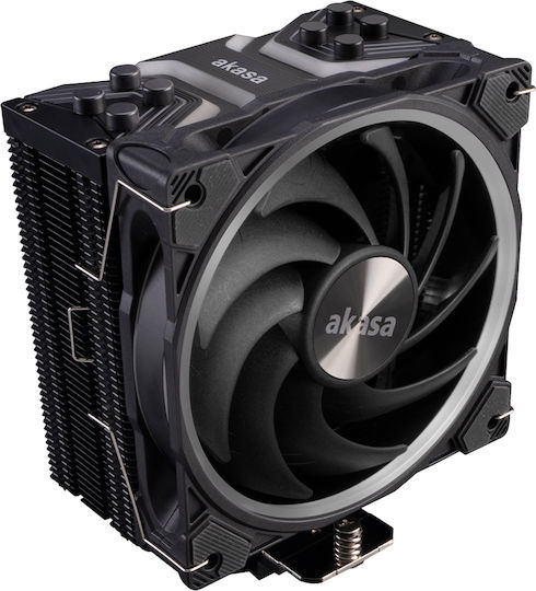 Akasa Soho H4 Plus Ψύκτρα Επεξεργαστή για Socket AM4/AM5/1200/115x/1700 με ARGB Φωτισμό