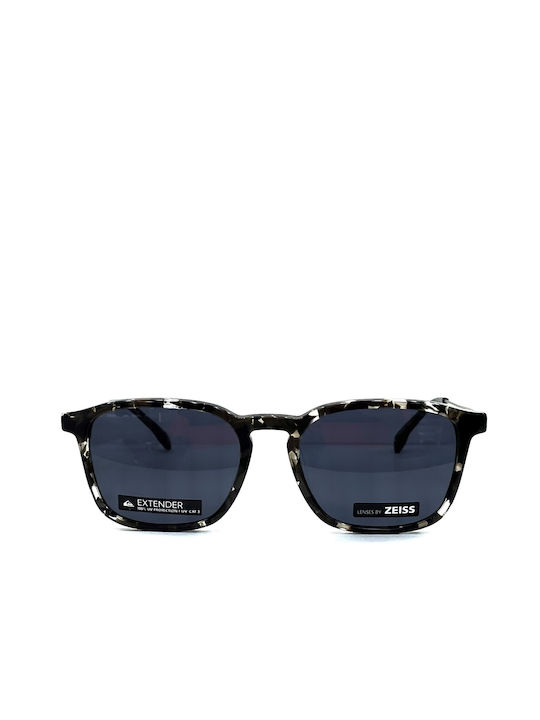 Quiksilver Sunglasses with Multicolour Frame and Blue Lens EQYEY03140-XCCS