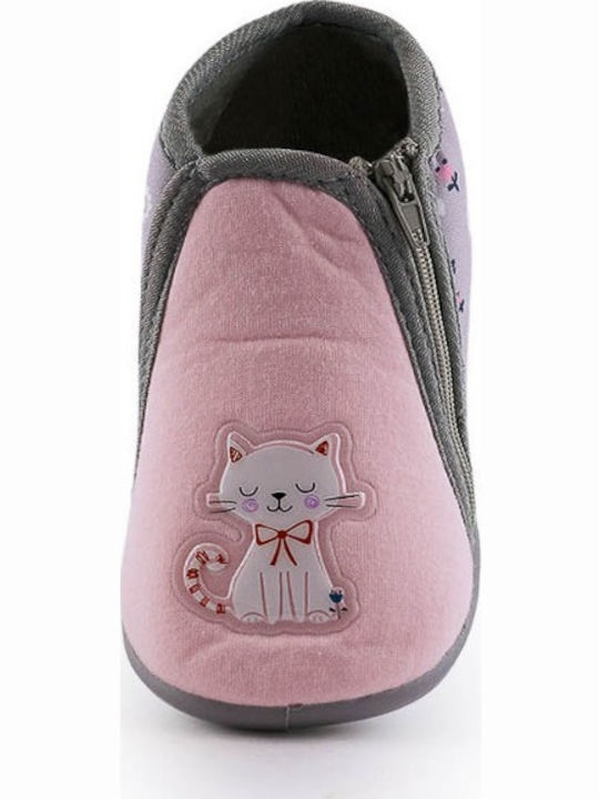 Kids Slippers Boots Gray