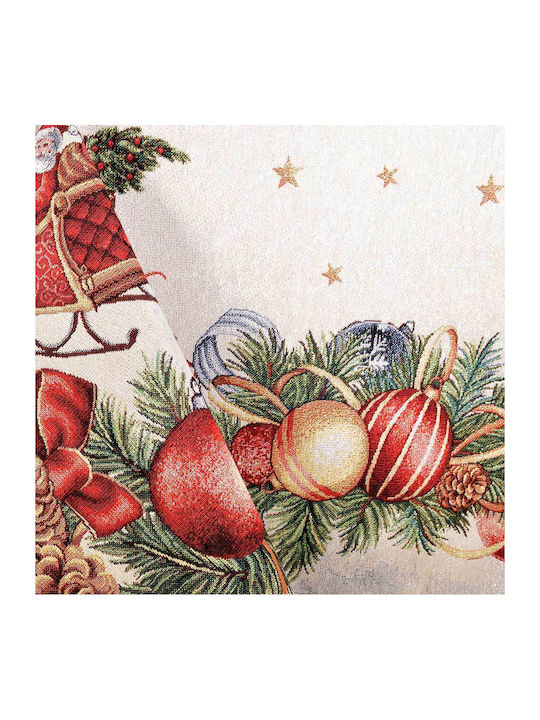 Lino Home Christmas Tablecloth with Hearts Lino Home Christmas Tablecloth with Hearts