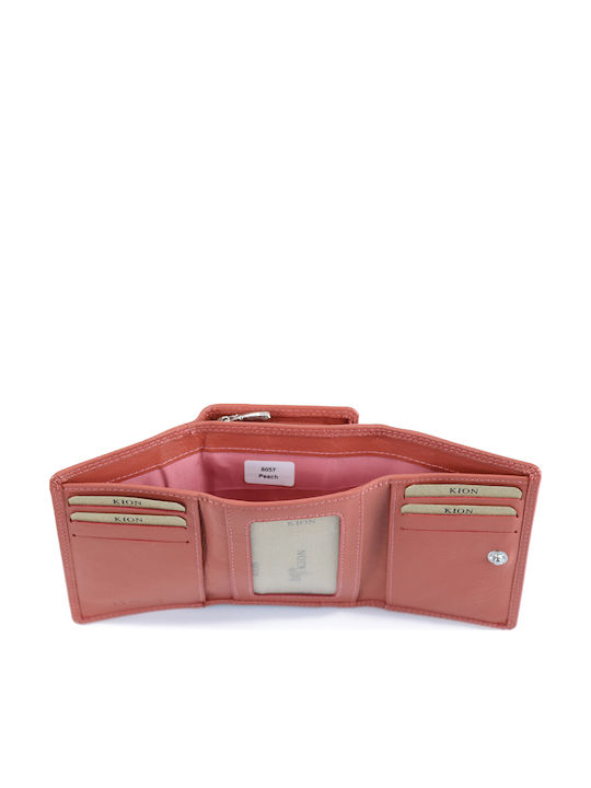 Small Leather Women's Wallet Nude