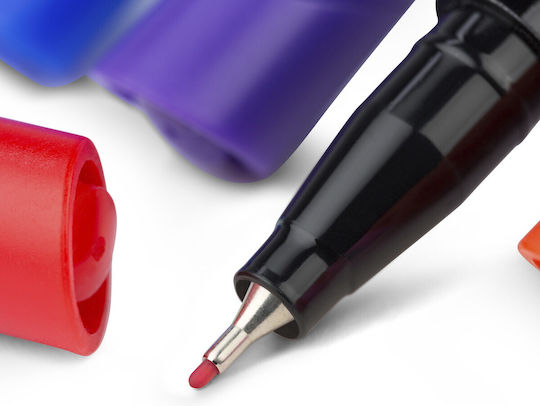 BIC Intensity Fine Ανεξίτηλοι Μαρκαδόροι 0.8mm Σετ 8 χρώματα