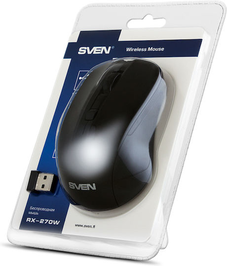 Sven RX-270W Ασύρματο Ποντίκι Μαύρο