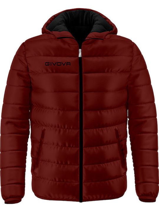 Giubbotto Olanda Winter Jacket Puffer Burgundy