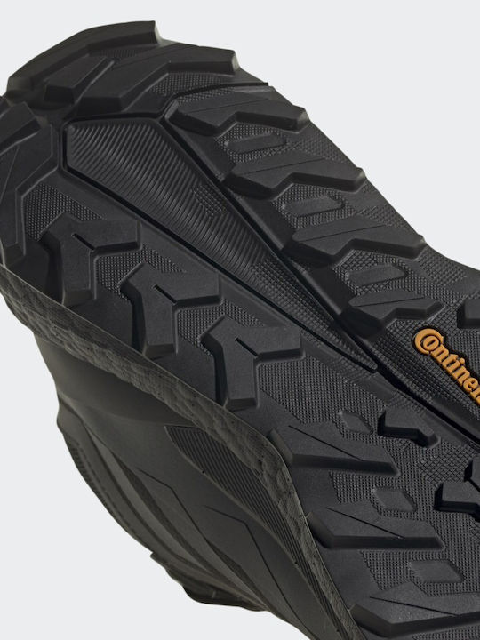 adidas Terrex Free Hiker 2 GTX Men's Hiking Waterproof Boots with Gore-Tex Membrane Core Black Grey Six Grey Three