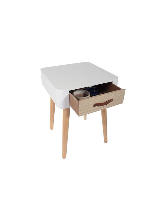 Wooden Bedside Table 35x35x48cm