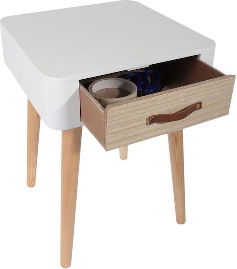 Комод Дървен Бежов 35x35x48см
