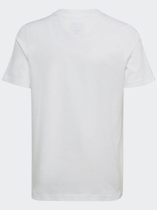 Παιδικό T-shirt Λευκό Essentials Big Logo