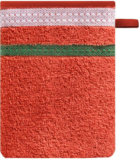 Benetton Bath Towel Set 4pcs Red Weight 450gr/m²