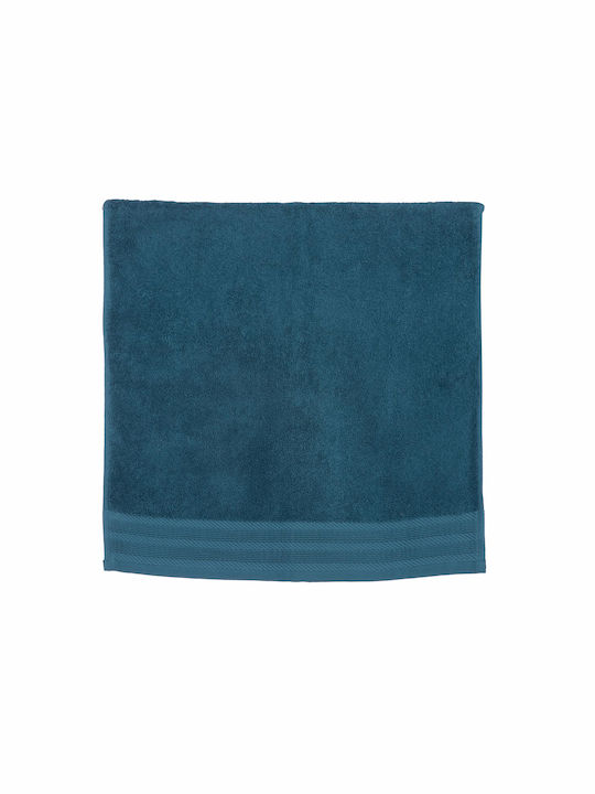 Nef-Nef Homeware Facecloth 50x90cm 1162 Petrol Weight 550gr/m²