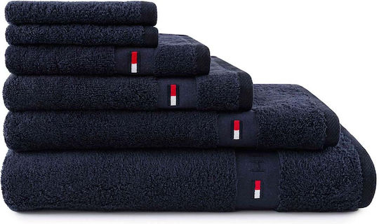 Tommy Hilfiger Кърпа за ръце Legend 40x60см. Военноморските сили Тегло 540гр/кв.м