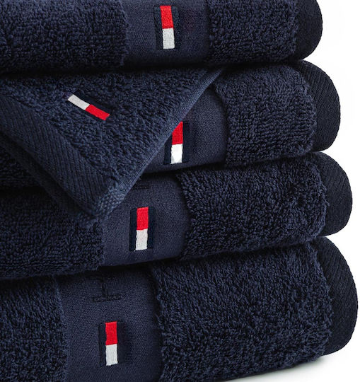 Tommy Hilfiger Кърпа за ръце Legend 40x60см. Военноморските сили Тегло 540гр/кв.м