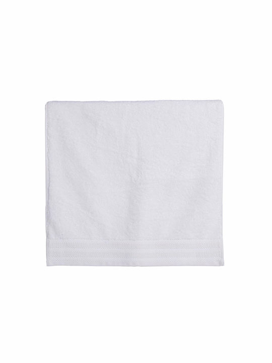 Nef-Nef Homeware Badehandtuch 80x160εκ. White Gewicht 550gr/m²