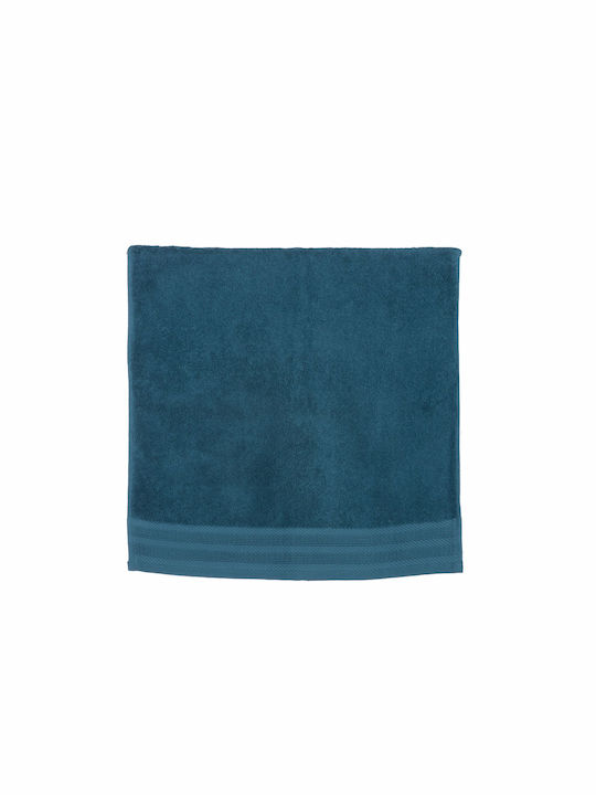 Nef-Nef Homeware Facecloth 50x90cm 1126 Petrol Weight 550gr/m²