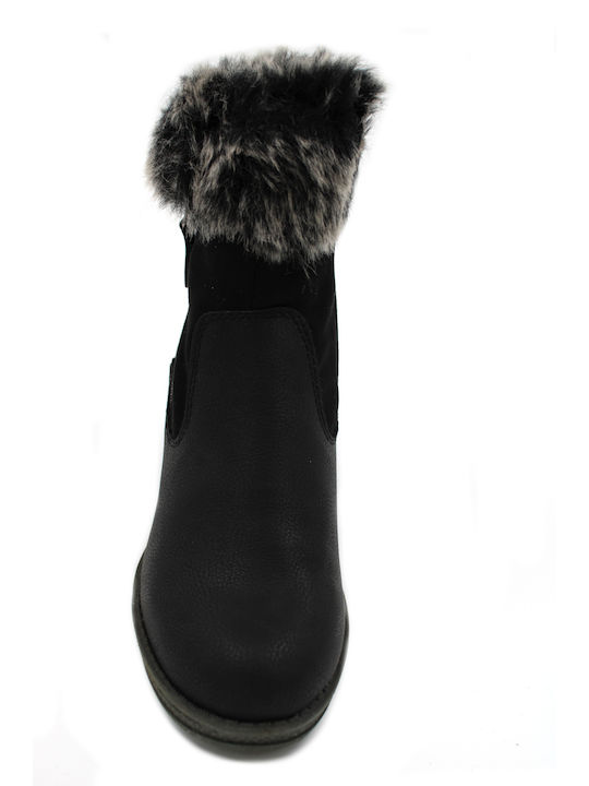 432 Stiefeletten Damen Schwarz