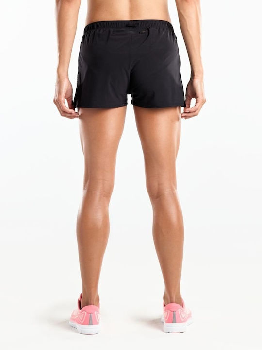 Saucony Endorphin 2 Split Γυναικείο Αθλητικό Σορτς Μαύρο