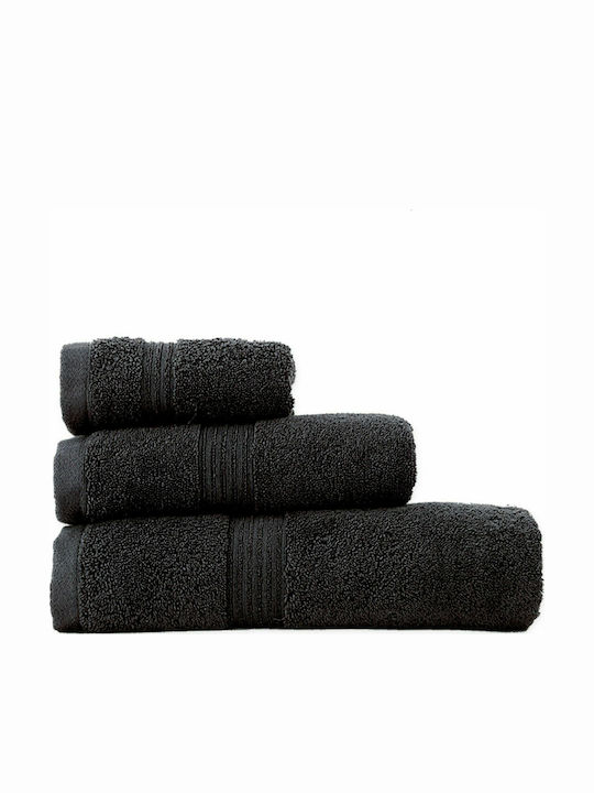 Nef-Nef Homeware Geschirrtuch Aegean 50x100εκ. Black Gewicht 500gr/m²