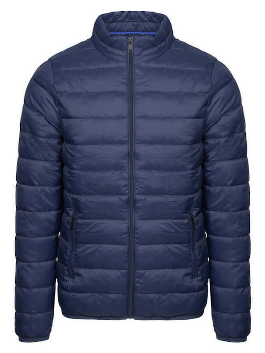 Prince Oliver Men's Puffer Jacket Waterproof Navy Blue