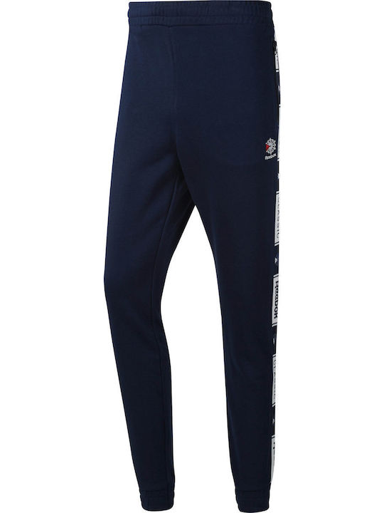 Classics French Terry Taped Pantaloni de trening Albastru