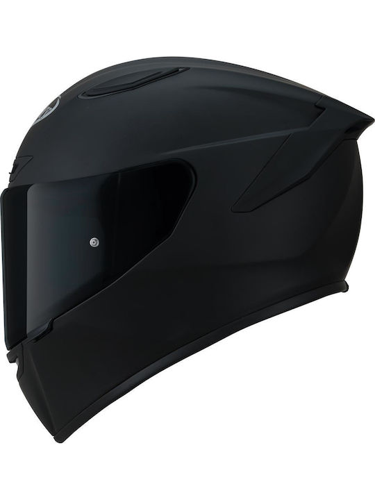 Suomy Track-1 Plain Black Matt Κράνος Μηχανής Full Face ECE 22.05 1350gr