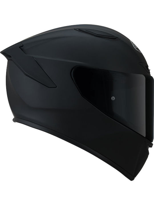 Suomy Track-1 Plain Black Matt Κράνος Μηχανής Full Face ECE 22.05 1350gr