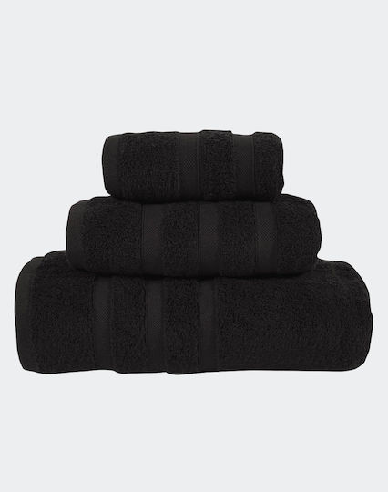 Das Home Facecloth Prestige 50x90cm Black Weight 650gr/m²