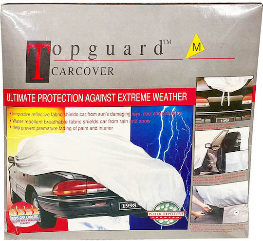 Carner "Top-Guard" Κουκούλα Αυτοκινήτου 415cm Αδιάβροχη Medium