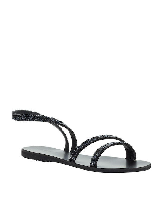 Leather sandals Sofia Manta Black 122 BLACK