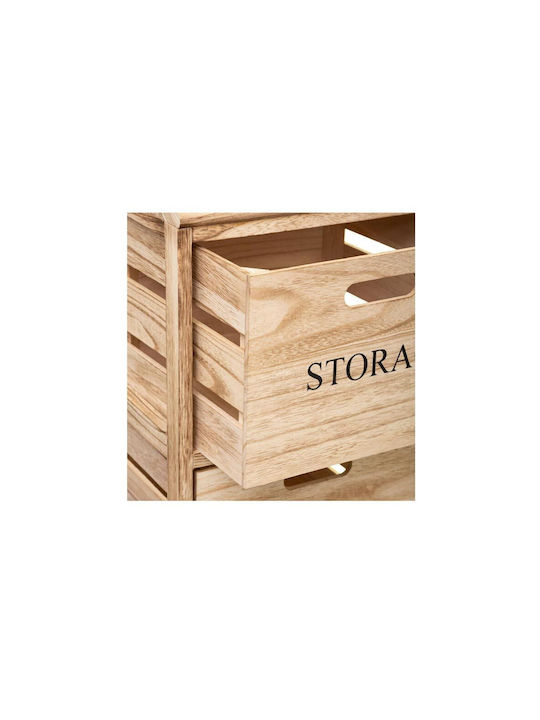 Συρταριέρα Αποθήκευσης Storage Trolley με 3 Συρτάρια Μ34xΠ31.4xΥ82.2εκ.