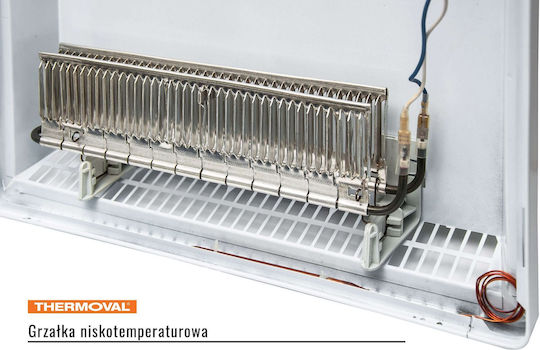 Thermoval T17 Pro Θερμοπομπός Τοίχου 1500W 75x40cm