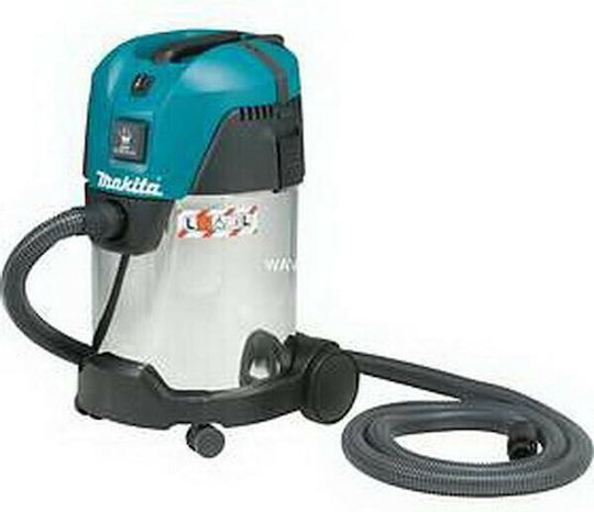 Makita Vacuum Wet / Dry 2400W with Plastic Bin 43lt