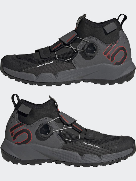 adidas Trailcross Pro Clip-In Hoch Radschuhe Schwarz