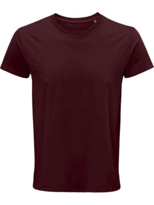 Sol's Crusader Men's Short Sleeve Promotional T-Shirt Burgundy