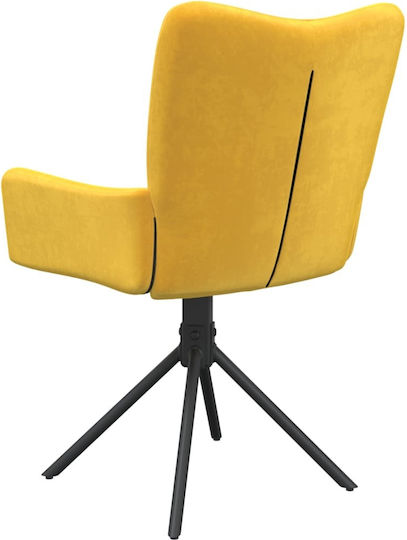 Stühle Speisesaal Gelb 2Stück 55x56x85.5cm