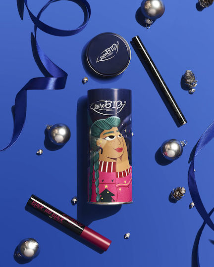 puroBio Cosmetics Blue Box Make-up-Set 2Stück